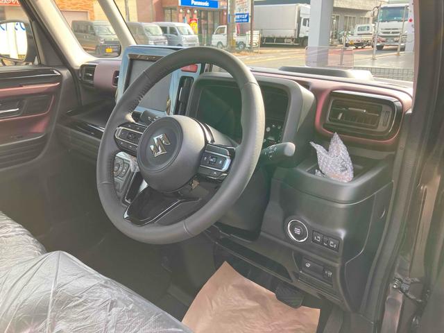 スペーシアカスタム ハイブリッドＸＳ　両側電動スライドドア　クリアランスソナー　オートクルーズコントロール　レーンアシスト　衝突被害軽減システム　オートライト　ＬＥＤヘッドランプ　スマートキー　アイドリングストップ　電動格納ミラー（42枚目）