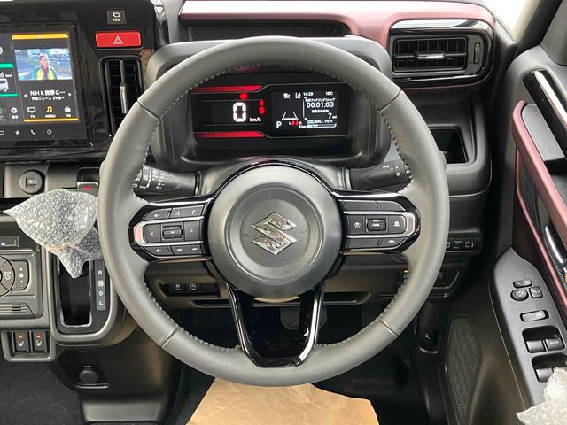 スペーシアカスタム ハイブリッドＸＳ　全周囲カメラ　両側電動スライドドア　ナビ　ＴＶ　クリアランスソナー　オートクルーズコントロール　レーンアシスト　衝突被害軽減システム　オートライト　ＬＥＤヘッドランプ　スマートキー（3枚目）