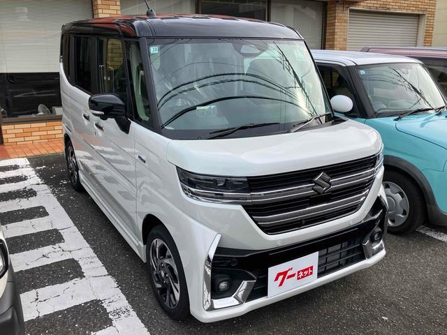 スペーシアカスタム ハイブリッドＸＳ　全周囲カメラ　両側電動スライドドア　ナビ　ＴＶ　クリアランスソナー　オートクルーズコントロール　レーンアシスト　衝突被害軽減システム　オートライト　ＬＥＤヘッドランプ　スマートキー（15枚目）