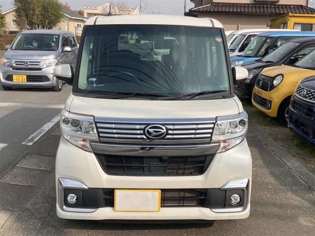 タント カスタムX 両側スライド・片側電動 ナビ TV オートライト LEDヘッドランプ スマートキー アイドリングストップ 電動格納ミラー シートヒーター ベンチシート CVT 盗難防止システム ABS ESC CD(13枚目)