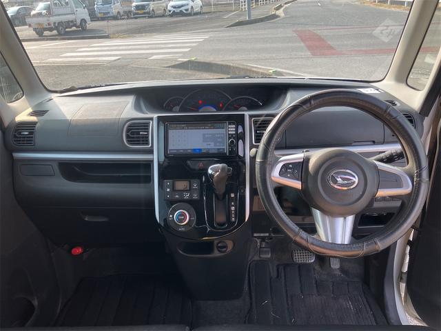 タント カスタムX SA バックカメラ 両側電動スライドドア ナビ TV 衝突被害軽減システム オートライト LEDヘッドランプ スマートキー アイドリングストップ 電動格納ミラー ベンチシート 後席モニター CVT(2枚目)