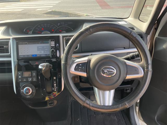 タント カスタムX SA バックカメラ 両側電動スライドドア ナビ TV 衝突被害軽減システム オートライト LEDヘッドランプ スマートキー アイドリングストップ 電動格納ミラー ベンチシート 後席モニター CVT(3枚目)