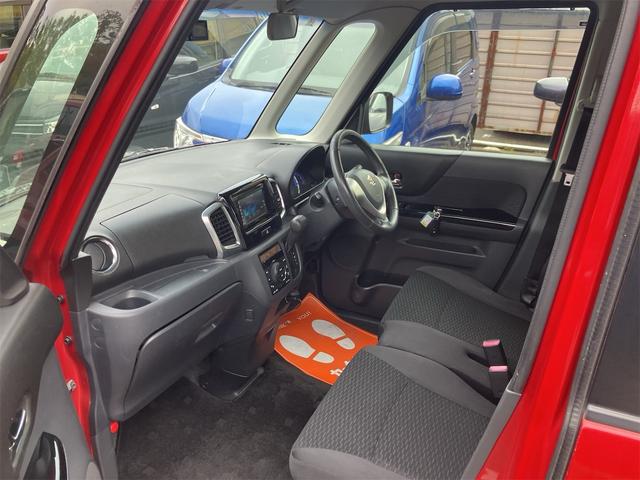 スペーシアカスタム XS タイミングチェーン HIDヘッドライト 純正エアロ 純正14インチアルミホイール アイドリングストップ 片側電動スライドドア スマートキー プッシュスターター オートライト 電動格納ドアミラー(21枚目)