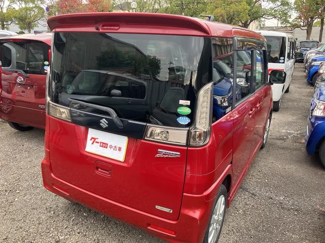 スペーシアカスタム XS タイミングチェーン HIDヘッドライト 純正エアロ 純正14インチアルミホイール アイドリングストップ 片側電動スライドドア スマートキー プッシュスターター オートライト 電動格納ドアミラー(36枚目)