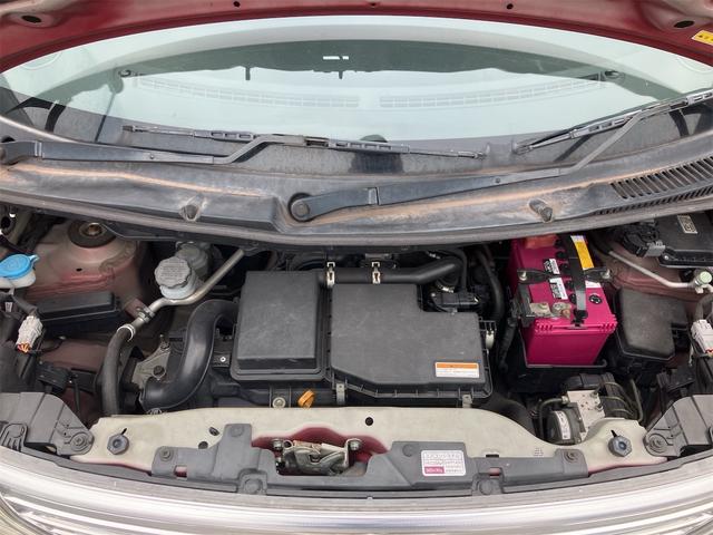 スペーシアカスタム XS タイミングチェーン HIDヘッドライト 純正エアロ 純正14インチアルミホイール アイドリングストップ 片側電動スライドドア スマートキー プッシュスターター オートライト 電動格納ドアミラー(43枚目)