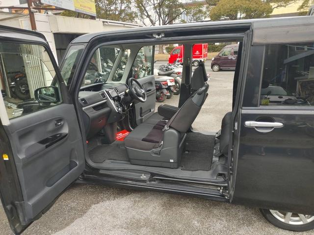 タント カスタムＸ　ＳＡ　タイミングチェーン　車検２年付　ＬＥＤヘッドライト　純正アルミ　純正エアロ　ナビ　片側電動スライドドア　スマートキー　プッシュスターター　電動格納ドアミラー　オートエアコン　ベンチシート（27枚目）