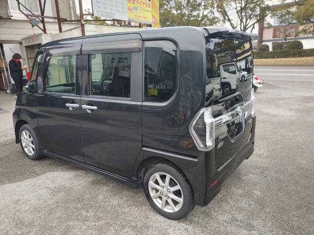 タント カスタムＸ　ＳＡ　タイミングチェーン　車検２年付　ＬＥＤヘッドライト　純正アルミ　純正エアロ　ナビ　片側電動スライドドア　スマートキー　プッシュスターター　電動格納ドアミラー　オートエアコン　ベンチシート（36枚目）