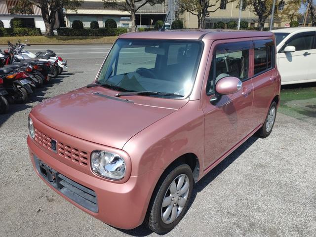 アルトラパン Ｘ　車検２年付　ＥＴＣ　スマートキー　プッシュスタート　ＣＤステレオ　純正アルミ　ウインカーミラー　セキュリティアラーム　プライバシーガラス　電動格納ドアミラー　Ｗエアバッグ　ＡＢＳ　ライトレベライザー（8枚目）