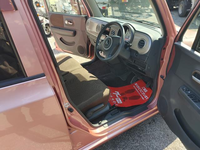 アルトラパン Ｘ　車検２年付　ＥＴＣ　スマートキー　プッシュスタート　ＣＤステレオ　純正アルミ　ウインカーミラー　セキュリティアラーム　プライバシーガラス　電動格納ドアミラー　Ｗエアバッグ　ＡＢＳ　ライトレベライザー（21枚目）