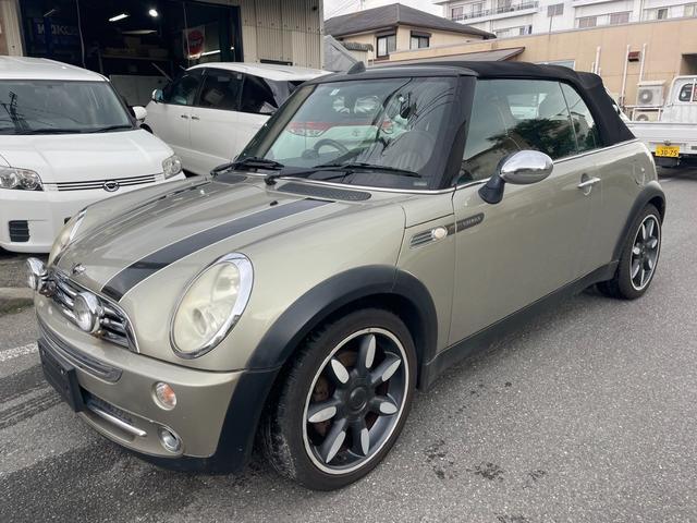 ＭＩＮＩ 　サンルーフ　マニュアル５速車　本革シート　アルミホイール（4枚目）