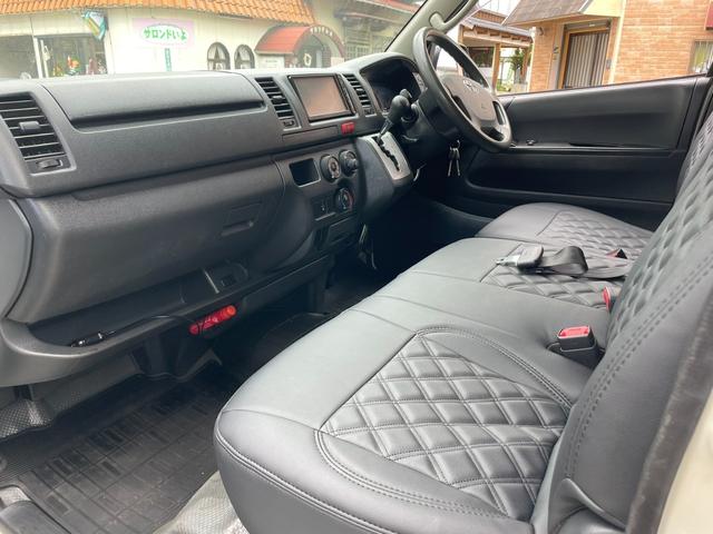 ハイエースバン ロングＤＸ　４型　ＧＬパッケージ　ＨＩＤヘッドライト　Ｗエアコン　タイミングベルト交換済み（12枚目）