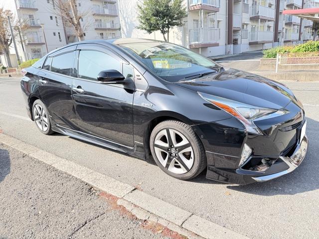 プリウス モデリスタエアロ 9インチナビ スマートキー プッシュスタートボタン(4枚目)