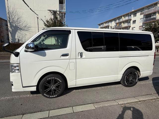 ハイエースバン ロングスーパーＧＬ　３型スーパーＧＬ　ナビＴＶ　フリップダウンモニター　ディーゼル車（6枚目）