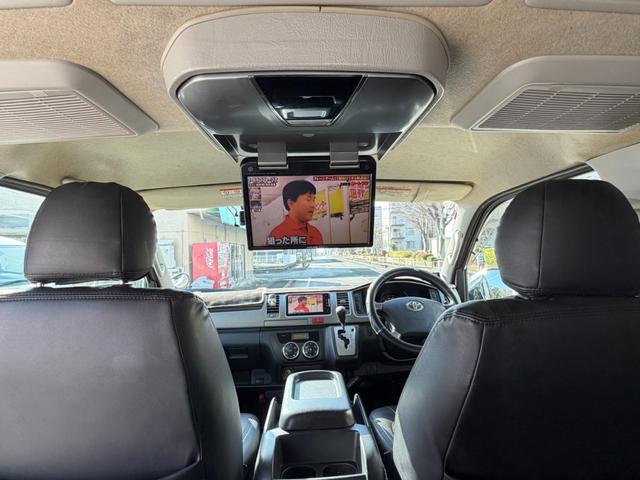 ハイエースバン ロングスーパーＧＬ　３型スーパーＧＬ　ナビＴＶ　フリップダウンモニター　ディーゼル車（11枚目）