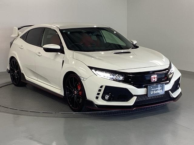 シビック タイプR 純正メモリーナビ ドラレコ リアカメラ スマートキーシステム 整備記録簿 オートクルーズ USB接続 地デジ ETC車載器 フルオートエアコン 盗難防止 キーフリー LED ターボ車 ナビ&TV(7枚目)