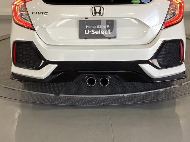 シビック ハッチバック　純正ナビ　フルセグ　６速ＭＴ　追突軽減ブレーキ　盗難防止装置　Ｂモニター　横滑防止　シートヒーター付き　ＬＥＤライト　スマートキー　ＡＡＣ　ナビ・ＴＶ　ドラレコ　サイドカーテンエアバック　ＥＴＣ（34枚目）