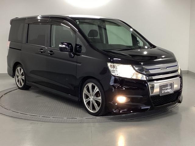 ステップワゴンスパーダ S ナビ 片側電動スライドドア リアカメラ Wエアバック 両側スライド片側電動ドア パワステ パワーウインドウ キーレス エアバック 3列シート エアコン ワンセグテレビ ETC付き DVD ABS(7枚目)