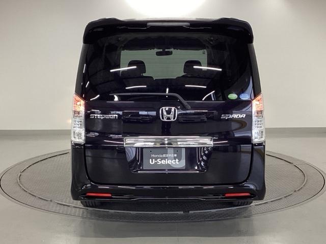 ステップワゴンスパーダ S ナビ 片側電動スライドドア リアカメラ Wエアバック 両側スライド片側電動ドア パワステ パワーウインドウ キーレス エアバック 3列シート エアコン ワンセグテレビ ETC付き DVD ABS(9枚目)