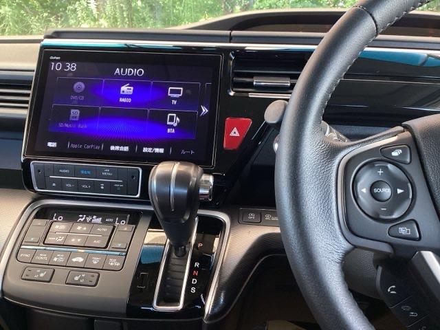 ステップワゴンスパーダ スパーダ・クールスピリットホンダセンシング　純正ナビ　フルセグ　リアカメラ　サイドエアバック　スマートキ　左右電動スライドドア　バックモニタ　地ＴＶ　ナビ＆ＴＶ　三列シート　ＵＳＢ　助手席エアバッグ　ドライブレコーダ　ＡＡＣ　横滑り防止機能（2枚目）