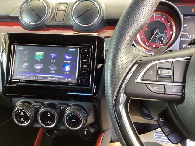 スイフトスポーツ ベースグレード　ナビ　フルセグ　全周囲カメラ　被害軽減ブレーキ　全方位カメラ付き　横滑り防止システム　シ－トヒ－タ－　ＳＲＳ　ＡＢＳ付　Ｗエアバック　ＬＥＤヘットランプ　ＵＳＢ接続　自動追従　全席ＰＷ　サイドＳＲＳ（2枚目）