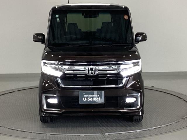 N-BOXカスタム Lターボ 純正メモリーナビ ドラレコ リアカメラ 地デジチューナー 衝突軽減ブレーキサポート LEDヘッドライ アイドリングS ターボエンジン PS カーテンエアバック シートヒータ エアバック USB AAC(6枚目)