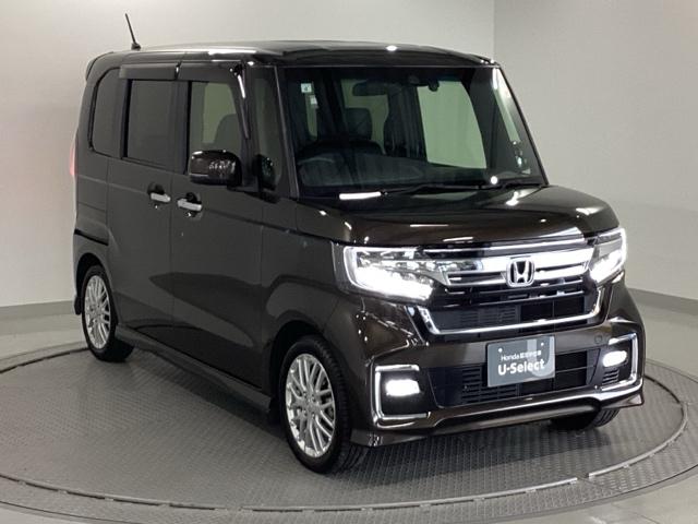 N-BOXカスタム Lターボ 純正メモリーナビ ドラレコ リアカメラ 地デジチューナー 衝突軽減ブレーキサポート LEDヘッドライ アイドリングS ターボエンジン PS カーテンエアバック シートヒータ エアバック USB AAC(7枚目)