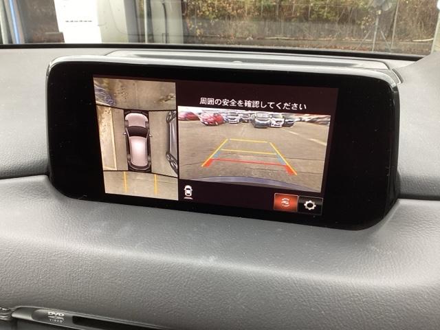 CX-5 25SLパッケージ ナビ シートヒーター ETC AAC Pセンサー 盗難防止装置 アドバンストキー クルコン Bカメラ アイドリングストップ エアバッグ カーテンエアバッグ ABS キーレス サイドモニター PS(12枚目)