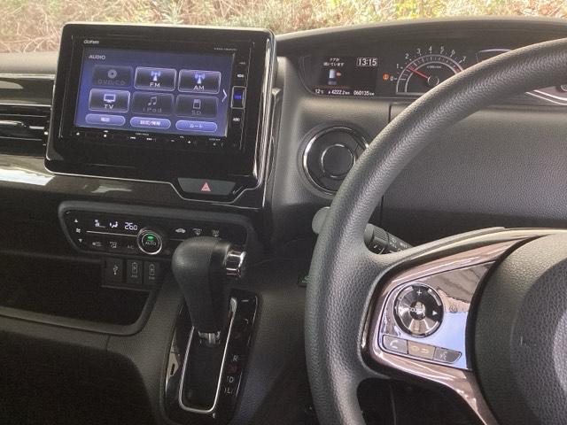 Ｎ－ＢＯＸカスタム Ｇ・Ｌホンダセンシング　純正ナビ　フルセグ　リアカメラ　ベンチＳ　パワーウインドー　Ｂモニタ　横滑防止　スマートキープッシュスタート　運転席エアバッグ　ＡＵＴＯエアコン　ＥＴＣ付き　キーフリーシステム　クルコン　ＵＳＢ　ＰＳ（2枚目）