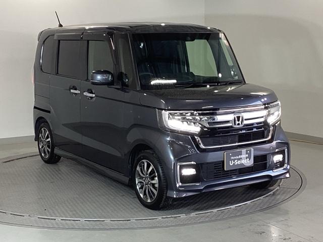 Ｎ－ＢＯＸカスタム Ｌ　純正メモリーナビ　シートヒーター　ＥＴＣ　助手席エアバック　Ｂカメ　メンテナンスノート　ナビ・ＴＶ　ＬＥＤ　エアバッグ　パワーウインドウ　Ａライト　クルコン　エアコン　スマートキーＰスタート　ＵＳＢ（7枚目）