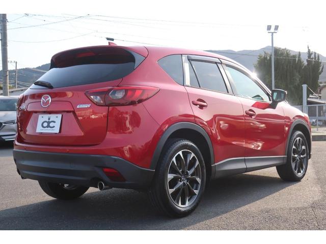 ＣＸ－５ ＸＤ　Ｌパッケージ　後期黒革　衝突軽減ブレーキ　追従クルコン　障害物センサー　マツコネ　地デジＴＶＢｌｕｅｔｏｏｔｈ　サイドカメラ　バックカメラ　ＤＶＤ　パワーシート　シートヒーター　ＲＶＭ　スマートキー　ＥＴＣ　禁煙車（15枚目）