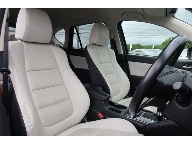ＣＸ－５ ＸＤ　Ｌパッケージ　白革　後期　追従クルコン　衝突軽減ブレーキ　前後センサー　地デジＴＶ　Ｂｌｕｅｔｏｏｔｈ　バックカメラ　サイドカメラ　ＤＶＤ再生　シートヒーター　パワーシート　ＥＴＣ　ドラレコ前　スペアキー　ＲＶＭ（10枚目）