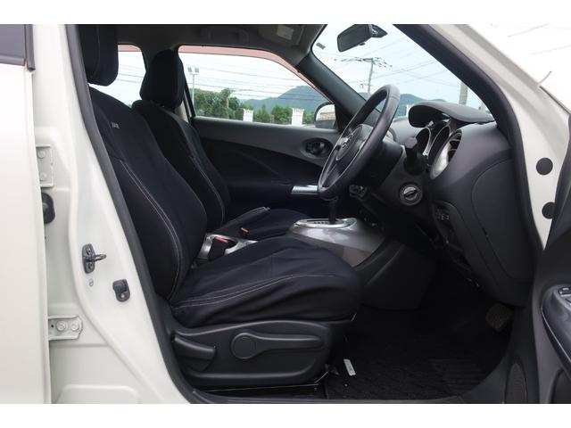 ジューク １５ＲＳ　ＥＴＣ　ＦＭ／ＡＭラジオ　ＣＤ再生　音楽再生ＡＵＸ　キーレス　専用シートカバー　運転席オートパワーウィンドウ　電動格納ドアミラー　エアバック　ＡＢＳ　パワステ　禁煙車（14枚目）