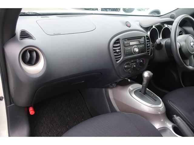 ジューク １５ＲＳ　ＥＴＣ　ＦＭ／ＡＭラジオ　ＣＤ再生　音楽再生ＡＵＸ　キーレス　専用シートカバー　運転席オートパワーウィンドウ　電動格納ドアミラー　エアバック　ＡＢＳ　パワステ　禁煙車（25枚目）