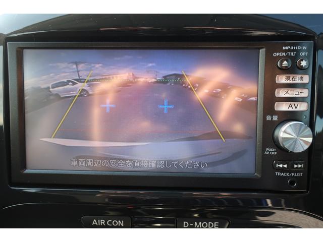 ジューク １５ＲＸ　タイプＶ　純正ナビ　地デジＴＶ　Ｂｌｕｅｔｏｏｔｈ　バックカメラ　ＤＶＤ再生　ＥＴＣ　社外１８インチＡＷ　車高調ローダウン　インテリジェントキー　オートライト　オートエアコン　電動格納ドアミラー（10枚目）
