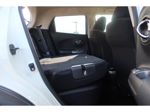 ジューク １５ＲＸ　タイプＶ　純正ナビ　地デジＴＶ　Ｂｌｕｅｔｏｏｔｈ　バックカメラ　ＤＶＤ再生　ＥＴＣ　社外１８インチＡＷ　車高調ローダウン　インテリジェントキー　オートライト　オートエアコン　電動格納ドアミラー（41枚目）