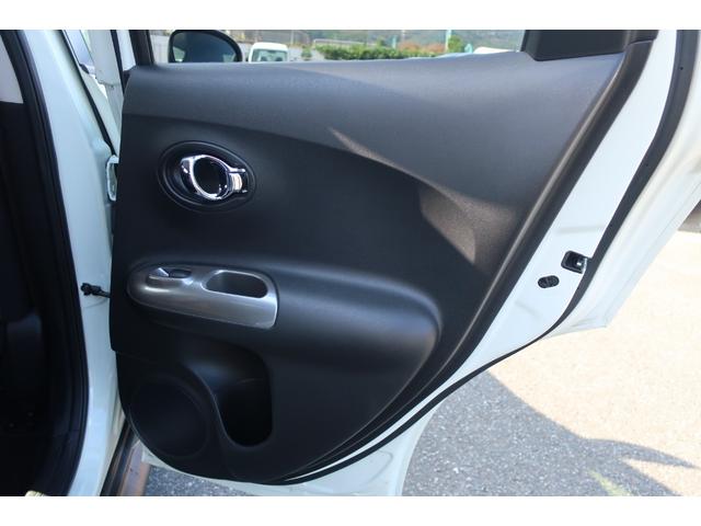 ジューク １５ＲＸ　タイプＶ　純正ナビ　地デジＴＶ　Ｂｌｕｅｔｏｏｔｈ　バックカメラ　ＤＶＤ再生　ＥＴＣ　社外１８インチＡＷ　車高調ローダウン　インテリジェントキー　オートライト　オートエアコン　電動格納ドアミラー（48枚目）
