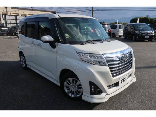 ルーミー カスタムＧ－Ｔ　１オーナー　１２．１型後席モニター　両側パワスラ　３６０度カメラ　クリアランスソナー地デジＴＶ　Ｂｌｕｅｔｏｏｔｈ　ＤＶＤ再生　シートヒーター　前後ドラレコ　オートクルーズ　オートライト・ハイビーム（8枚目）