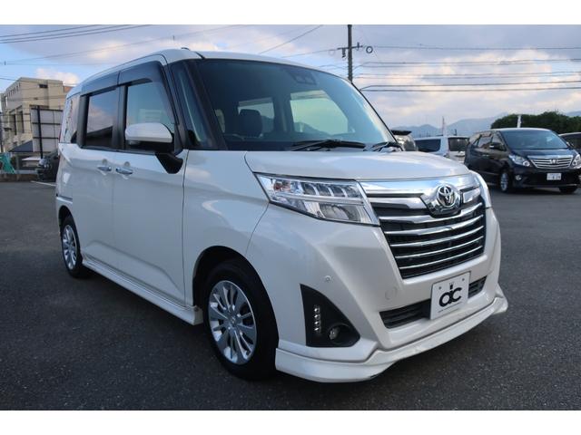 ルーミー カスタムＧ－Ｔ　１オーナー　１２．１型後席モニター　両側パワスラ　３６０度カメラ　クリアランスソナー地デジＴＶ　Ｂｌｕｅｔｏｏｔｈ　ＤＶＤ再生　シートヒーター　前後ドラレコ　オートクルーズ　オートライト・ハイビーム（57枚目）