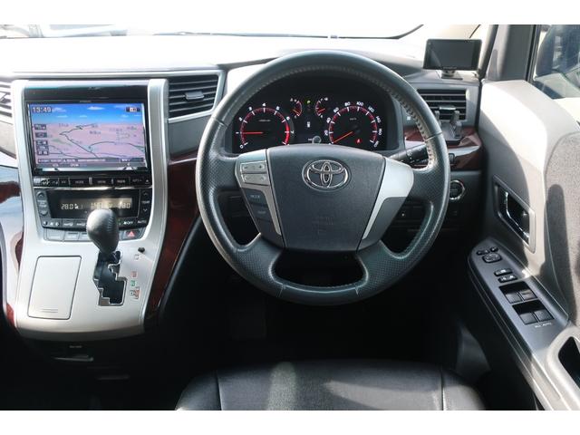 アルファード ２４０Ｓ　ＡＬＰＩＮＥ９型ナビ　後席モニター　前後センサー　後席パワスラ　デジタルインナードラレコ前後　地デジＴＶ　Ｂｌｕｅｔｏｏｔｈ　バックカメラ　ＤＶＤ再生　ＥＴＣ　社外２１インチＡＷ　リア＆オートエアコン（14枚目）