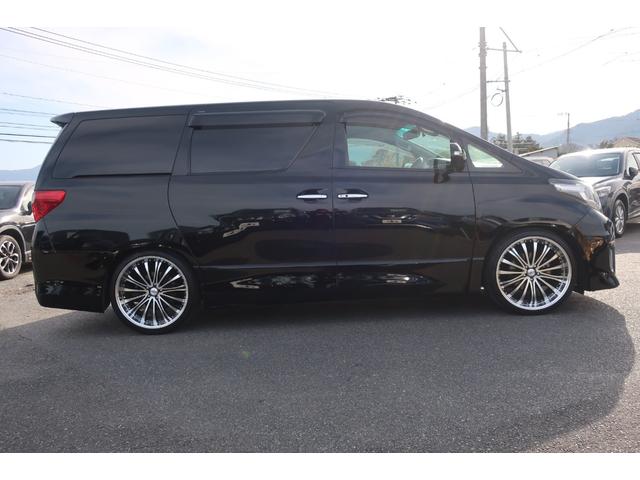 アルファード ２４０Ｓ　ＡＬＰＩＮＥ９型ナビ　後席モニター　前後センサー　後席パワスラ　デジタルインナードラレコ前後　地デジＴＶ　Ｂｌｕｅｔｏｏｔｈ　バックカメラ　ＤＶＤ再生　ＥＴＣ　社外２１インチＡＷ　リア＆オートエアコン（52枚目）