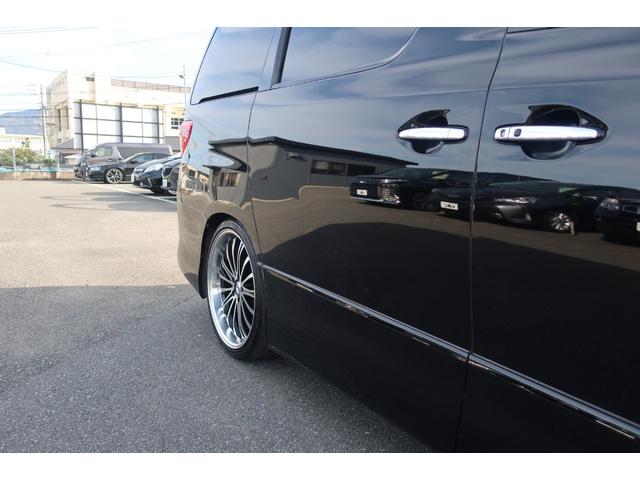 アルファード ２４０Ｓ　ＡＬＰＩＮＥ９型ナビ　後席モニター　前後センサー　後席パワスラ　デジタルインナードラレコ前後　地デジＴＶ　Ｂｌｕｅｔｏｏｔｈ　バックカメラ　ＤＶＤ再生　ＥＴＣ　社外２１インチＡＷ　リア＆オートエアコン（57枚目）