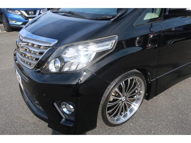 アルファード ２４０Ｓ　ＡＬＰＩＮＥ９型ナビ　後席モニター　前後センサー　後席パワスラ　デジタルインナードラレコ前後　地デジＴＶ　Ｂｌｕｅｔｏｏｔｈ　バックカメラ　ＤＶＤ再生　ＥＴＣ　社外２１インチＡＷ　リア＆オートエアコン（64枚目）