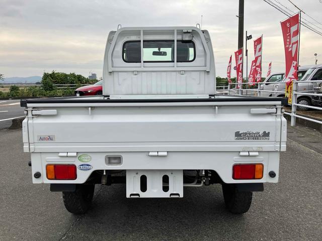 キャリイトラック ＫＣエアコン・パワステ　４ＷＤ　軽トラック　ＭＴ　エアコン（8枚目）