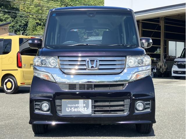 Ｎ－ＢＯＸカスタム ＧＳＳパッケージ　ＣＴＢＳ／社外ナビ／ワンセグＴＶ／両側ＰＳＤ／Ｂカメラ／純正１４インチＡＷ　両側パワ－スライドドア　禁煙　ＴＶナビ　スマ－トキ－　エアコン　ＥＳＣ　Ａ－ＳＴＯＰ　盗難防止システム　パワーウィンドウ（2枚目）
