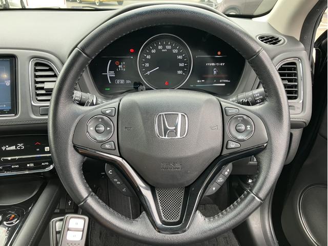 ヴェゼル ハイブリッドＸ・ホンダセンシング　４ＷＤ／純正８型ナビ／前方ドラレコ／シートヒーター／ＥＴＣ／Ｂカメラ／１オーナー車　レーンキープ　横滑防止　Ｒカメラ　禁煙　スマ－トキ－　クルコン　ＥＴＣ車載器　サイドエアバック　キーレスエントリー（23枚目）