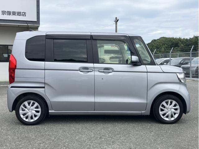 Ｎ－ＢＯＸ Ｌ　純正７型ナビ／前後ドラレコ／左ＰＳＤ／ＥＴＣ／Ｂカメラ／シートヒーター／Ｐセンサー／１オーナー車　衝突回避支援ブレーキ　Ｉ－ＳＴＯＰ　クリソナ　ドラレコ付　電動格納式ドアミラー　ＰＷ　パワステ　禁煙（4枚目）