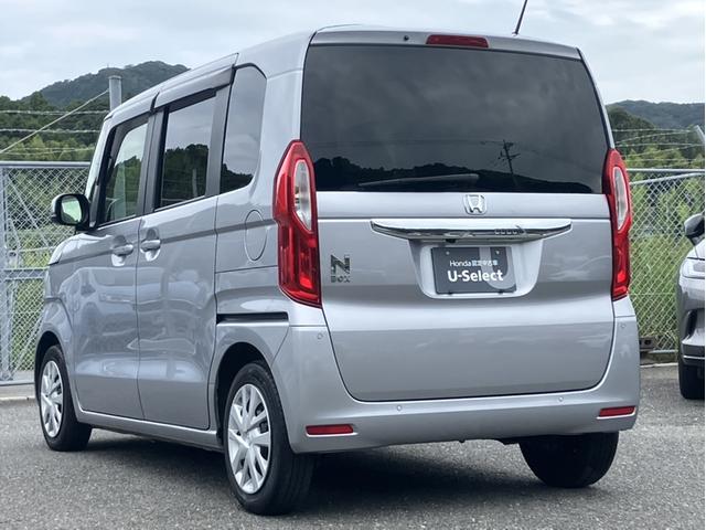 Ｎ－ＢＯＸ Ｌ　純正７型ナビ／前後ドラレコ／左ＰＳＤ／ＥＴＣ／Ｂカメラ／シートヒーター／Ｐセンサー／１オーナー車　衝突回避支援ブレーキ　Ｉ－ＳＴＯＰ　クリソナ　ドラレコ付　電動格納式ドアミラー　ＰＷ　パワステ　禁煙（7枚目）