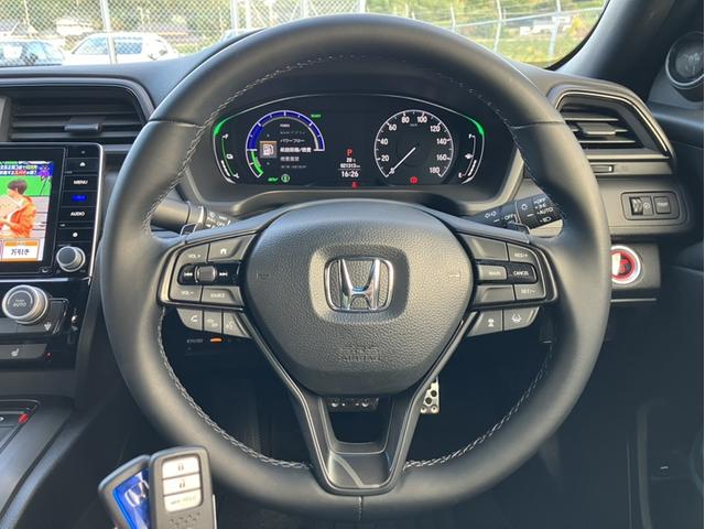 インサイト ＥＸ・ブラックスタイル　Ｇａｔｅｒｓ８型ナビ／前後ドラレコ／ＢＳＭ／ＥＴＣ２．０／Ｂカメラ／半革シート／シートヒーター／Ｐセンサー　ＡＡＣ　クルーズコントロール　キーレス　ＬＥＤライト　サイドエアバッグ　レーンキープ　禁煙車（28枚目）