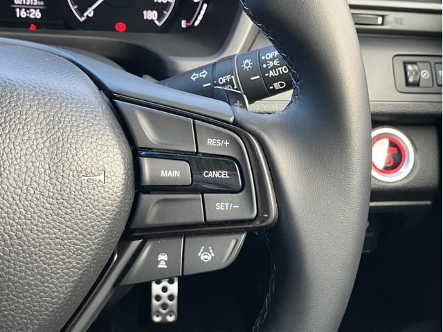 インサイト ＥＸ・ブラックスタイル　Ｇａｔｅｒｓ８型ナビ／前後ドラレコ／ＢＳＭ／ＥＴＣ２．０／Ｂカメラ／半革シート／シートヒーター／Ｐセンサー　ＡＡＣ　クルーズコントロール　キーレス　ＬＥＤライト　サイドエアバッグ　レーンキープ　禁煙車（30枚目）