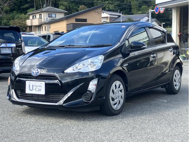 アクア Sスタイルブラック 純正7型ナビ/フルセグTV/Bカメラ/ETC/セーフティセンス バックモニタ- 地デジフルセグ ナビTV イモビライザー スマートキープッシュスタート ETC付き Wエアバッグ キーフリ ABS PS(4枚目)